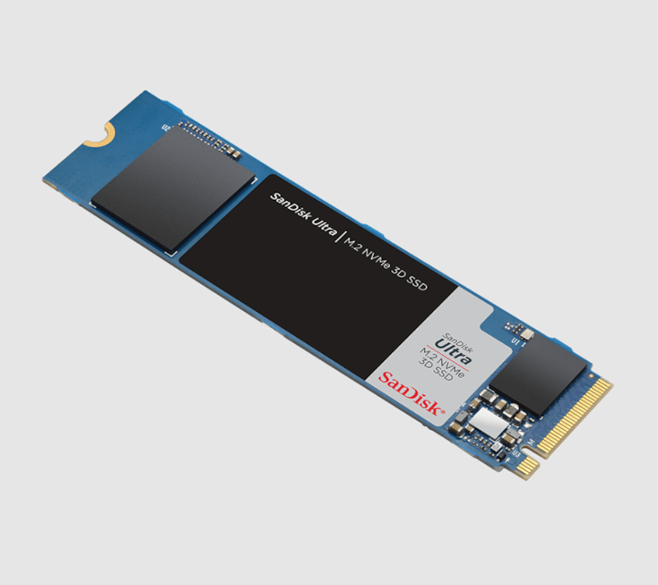 Produktbild SanDisk Ultra 3D (2000 GB, M.2 2280)