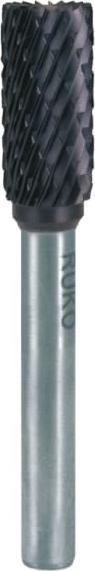 Produktbild Ruko Frässtift Form A Zya D.12mm Kopf-L.25mm Schaft-D.6mm Hm Ticn Verz.Kvz 4 M.Stirn - 116018Tc