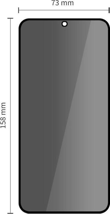 Image du produit Tech-Protect Glass Spy+ 2er-Pack Sichtschutzglas für Samsung Galaxy S25 FE (2 pièce(s), Samsung Galaxy S25 FE)