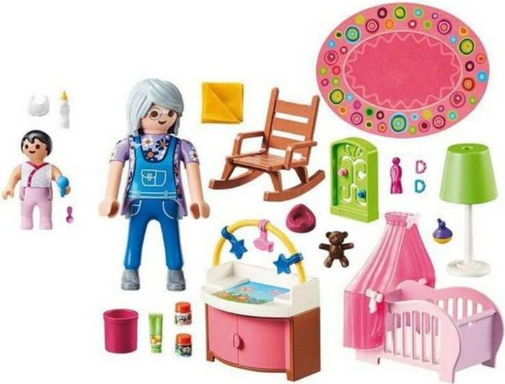 Produktbild Playmobil Babyzimmer (70210, Playmobil Dollhouse)