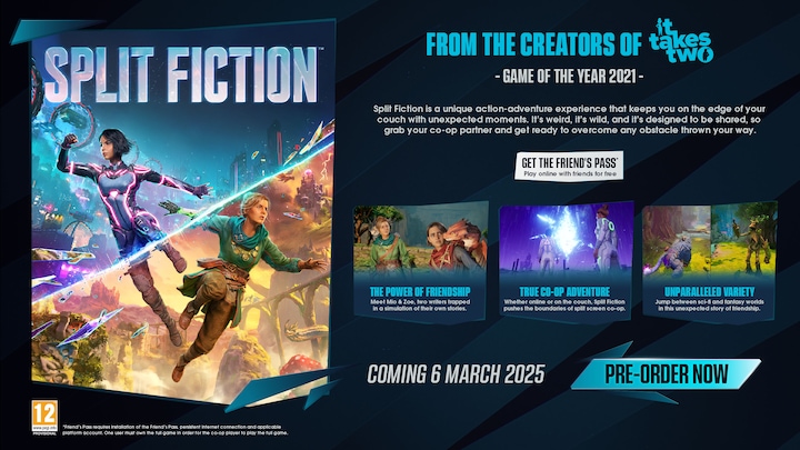 Produktbild EA Games Split Fiction (PS5, DE)