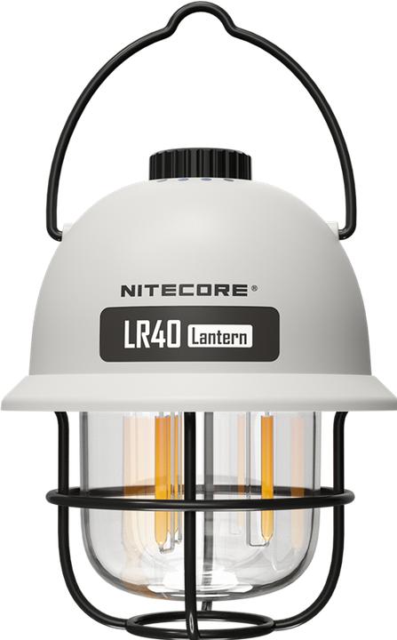 Actual product image Nitecore LR40 - white