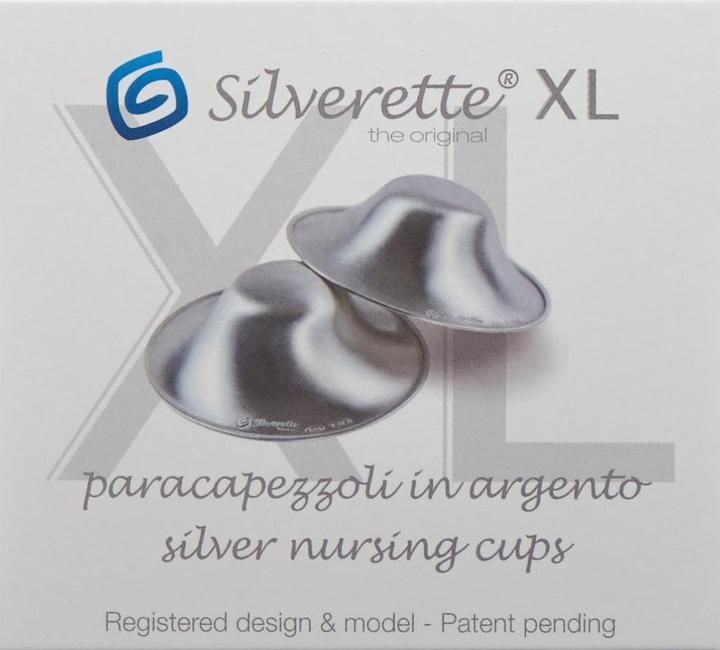 Actual product image Silverette Still-Silberhütchen XL ø5cm (XL)