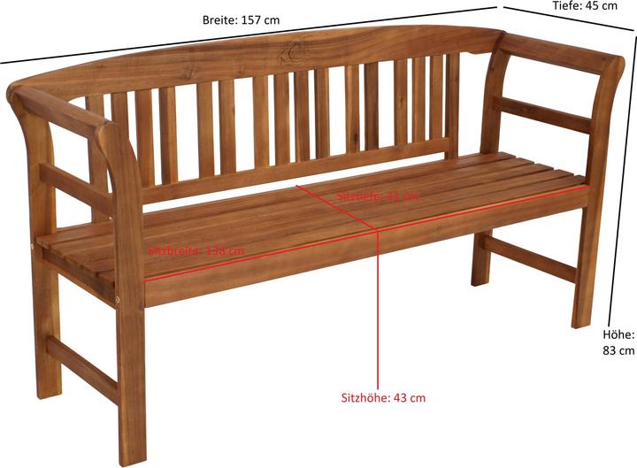Immagine prodotto Degamo Panchina da giardino ROSARIO