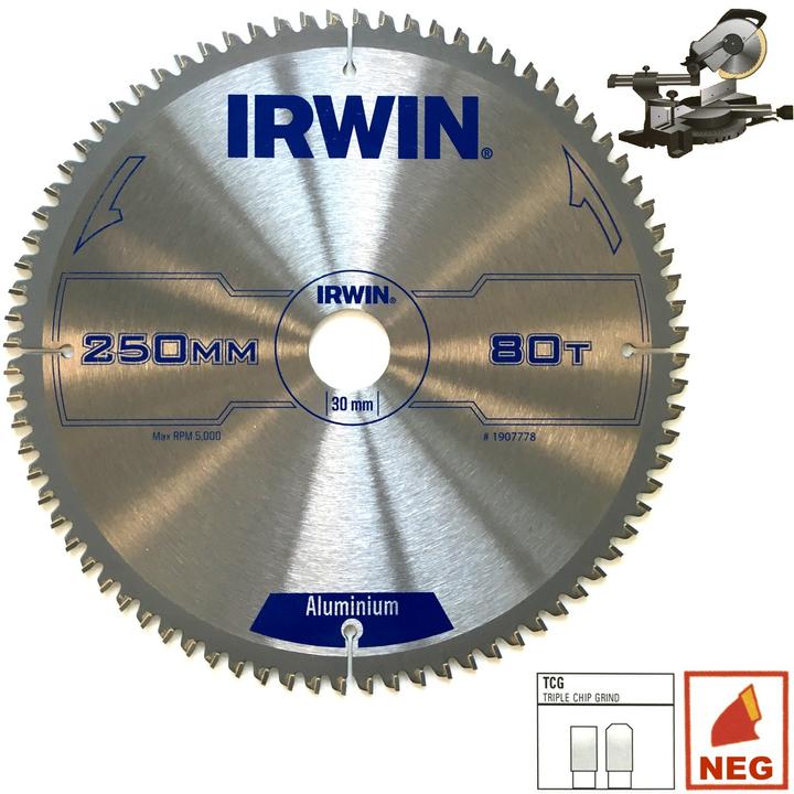 Actual product image Irwin 1907781 Circular saw blade - aluminium