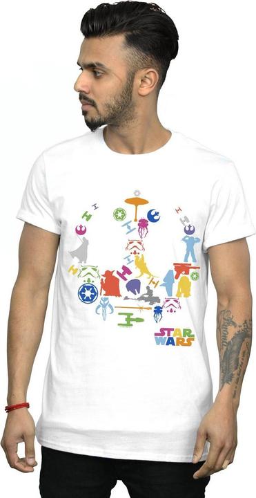 Produktbild Star Wars Silhouette Collage TShirt (4XL)