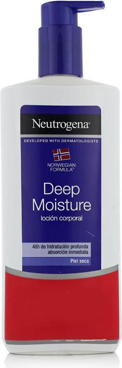 Actual product image Neutrogena Deep Moisturising Body Lotion Dry Skin 400ml (Body lotion, 400 ml)