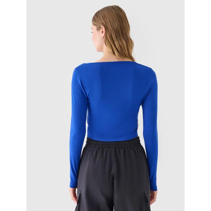 Immagine prodotto 4F Schlankes, glattes Damen-Langarmshirt (L)