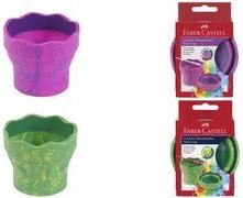 Produktbild Faber-Castell Wasserbecher Clic&Go pink marble