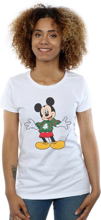 Image du produit Disney - T-shirt MICKEY MOUSE CHRISTMAS JUMPER STROKE - Femme (M)