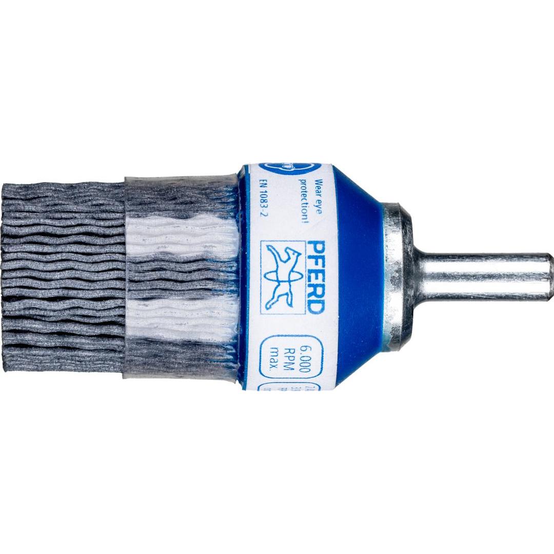 Pferd, Schleifmittel, COMPOSITE Pinselbürste PBUPR Ø 28 mm Schaft-Ø 6 mm SiC-Filament-Ø 1,00mm Korn 120 stationär (120)