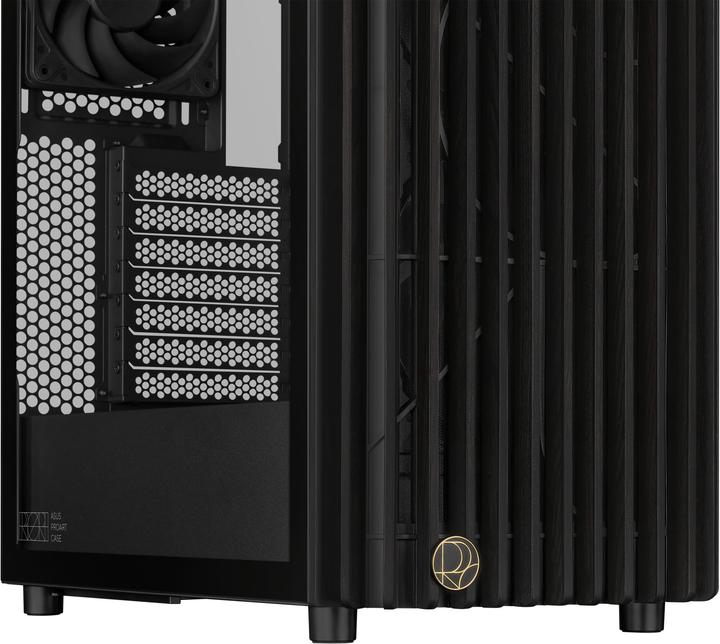 Produktbild ASUS Case PROART PA401 WOOD TG PWM BLACK (ATX)