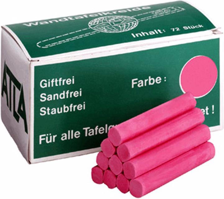 Actual product image Atla Cardboard box with 72 chalks, rounded (72 x)