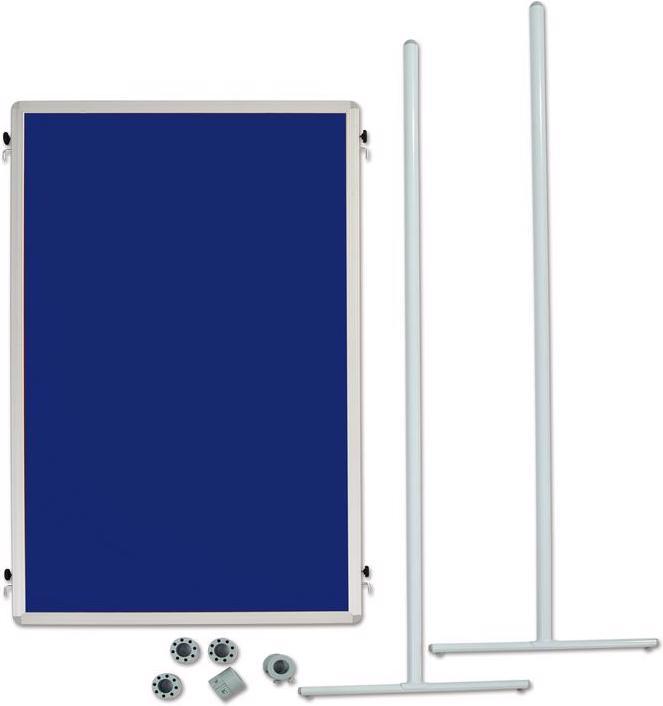 Image du produit Betzold Tableau blanc pour enfants avec surface en tissu (120 x 75 cm)