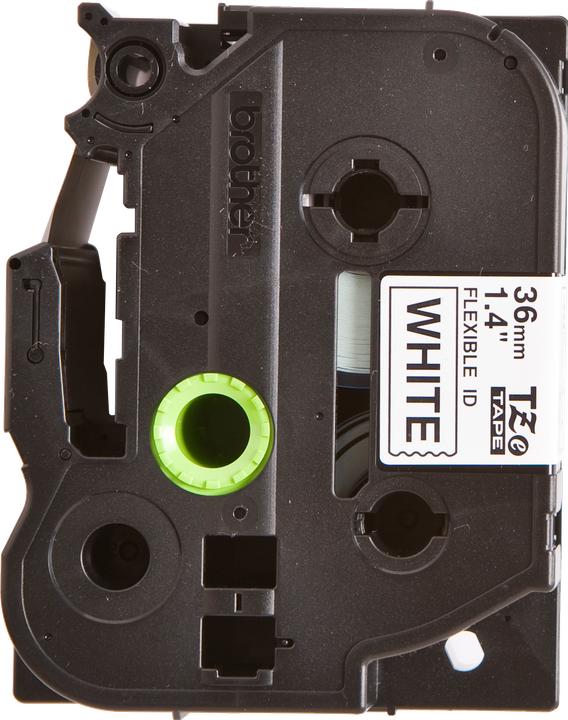 Produktbild Brother Flexitape lamin. schwarz/weiss TZe-FX261 zu PT-550 (4 cm, Schwarz)