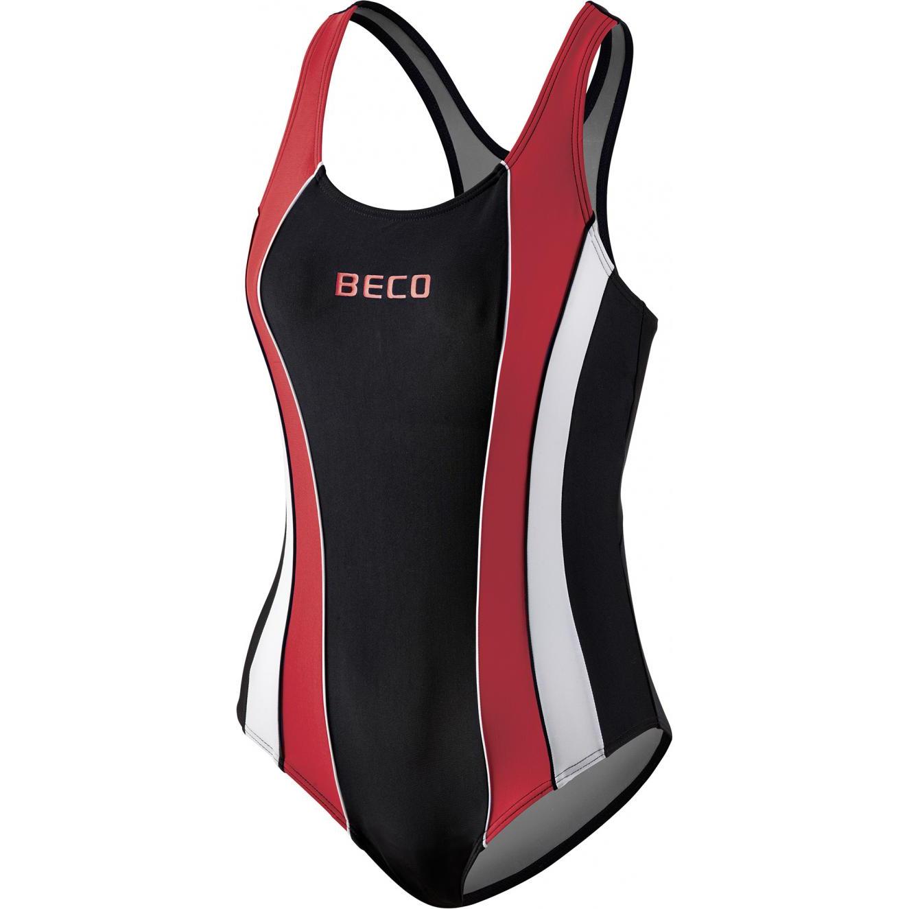 Beco, Badeanzug, Beermann GmbH Schwimmanzug Standard rot/schwarz 38, Rot, (38)