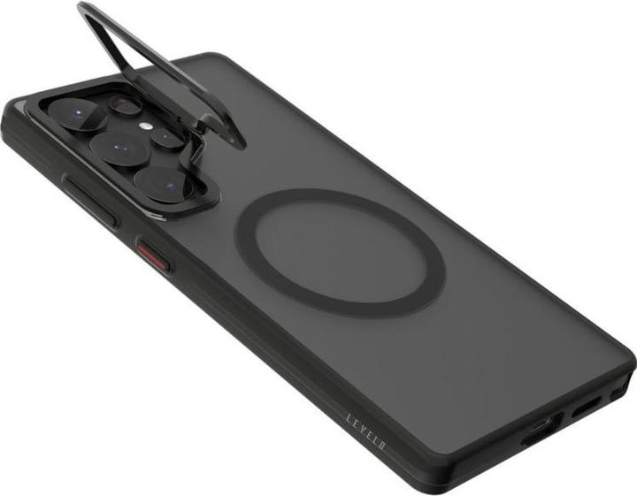 Produktbild Levelo Elio Case For Samsung S25 Ultra - Black (Samsung Galaxy S25 Ultra)