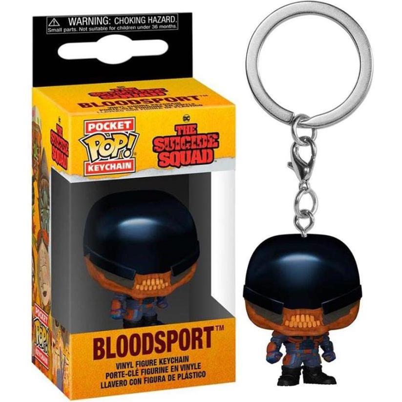 Funko, Bambine, Portachiavi, Portachiavi Pop! The Suicide Squad : Bloodsport, Multicolore