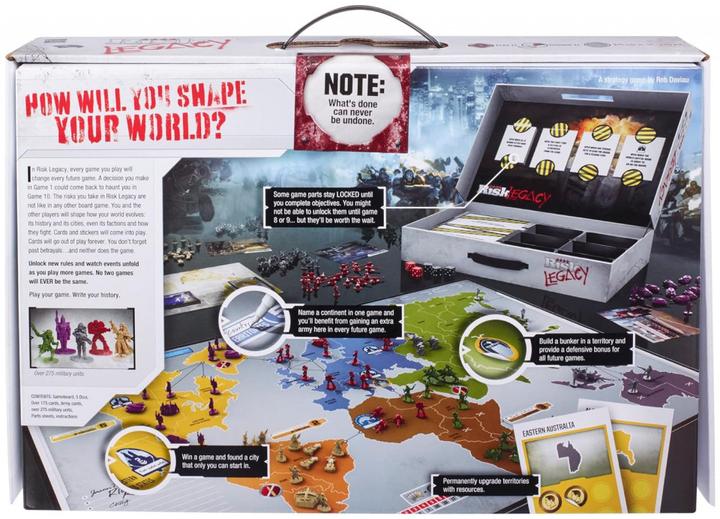 Produktbild Hasbro Gaming Avalon Hill - Risk Legacy (Englisch)
