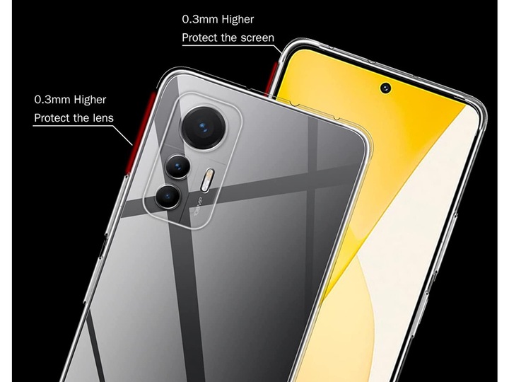 Actual product image Screenguard Xiaomi 12 Lite Flexible TPU Clear Case (Xiaomi 12 Lite)