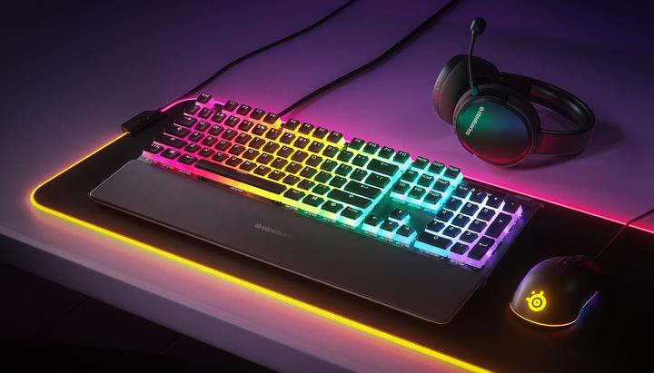 Produktbild SteelSeries PrismCAPS Keycaps, NOR, Black
