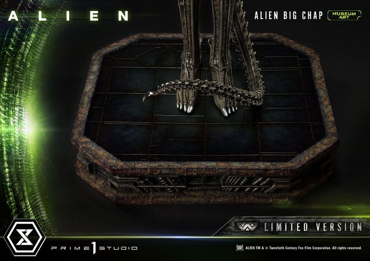 Image du produit Prime 1 Studio Aliens statuette 1/3 Alien Big Chap Museum Art Limited Version 85 cm