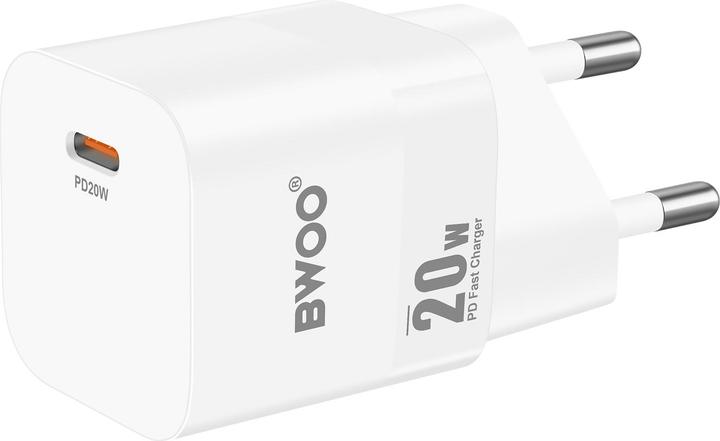Actual product image Bwoo 20W mini wall charger CDA155 USB-C (20 W)