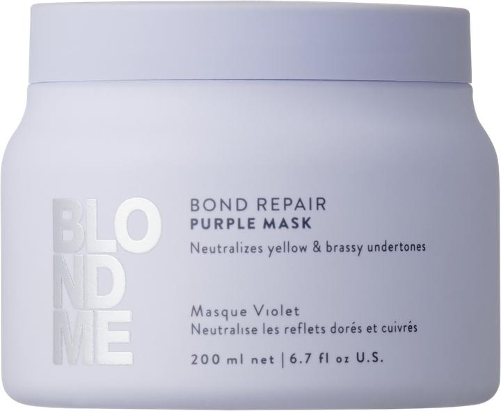 Actual product image Schwarzkopf Professional BLONDME Bond Repair Lila Maske (200 ml)