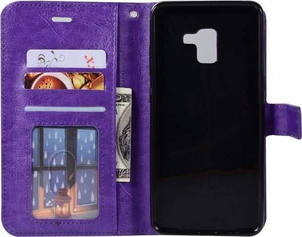 Produktbild MU Classic Crazy Horse Leder Hülle (Samsung Galaxy A8 (2018))