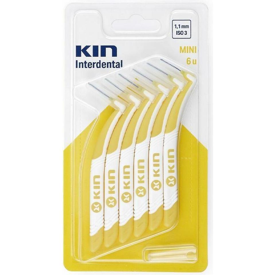 KIN, Interdentalbürste, Interdentalbürste Mini 1 1mm 6 Stück (6 x, 1.10 mm)