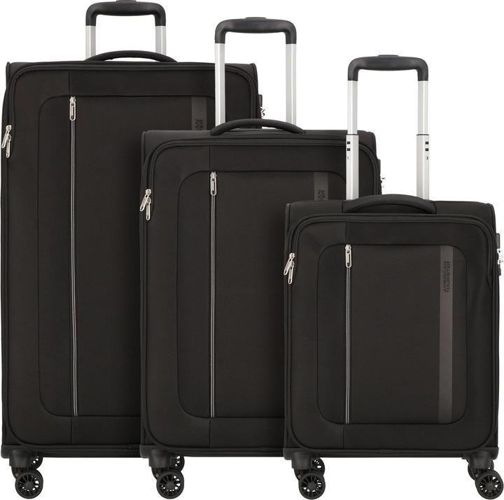 Actual product image American Tourister Blazing Ride 4 Rollen Kofferset 3-teilig mit Dehnfalte (211 l)