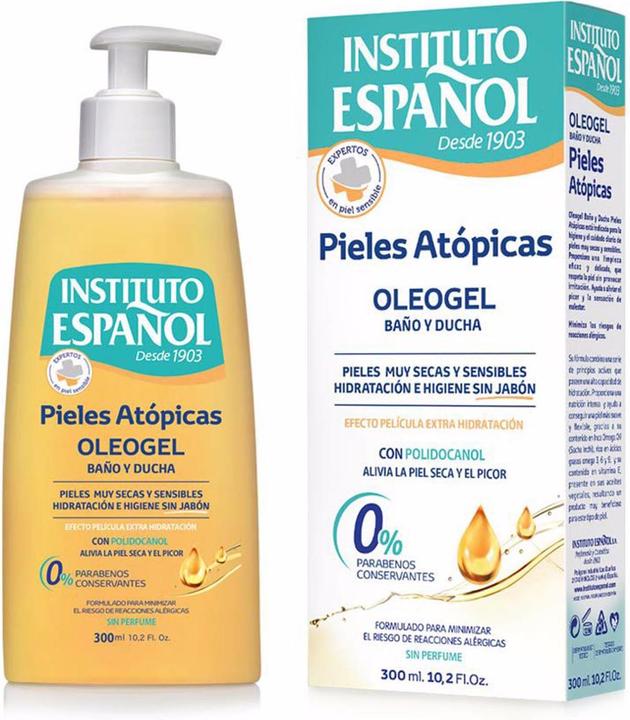 Produktbild Instituto Español Atopic Skin Bath And Shower Oleogel 300 ml (300 ml)