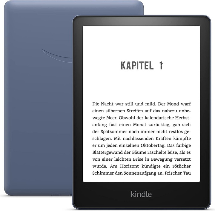 Amazon Kindle Paperwhite con offerte speciali (2021) (6.80", 16 GB, Blu denim)