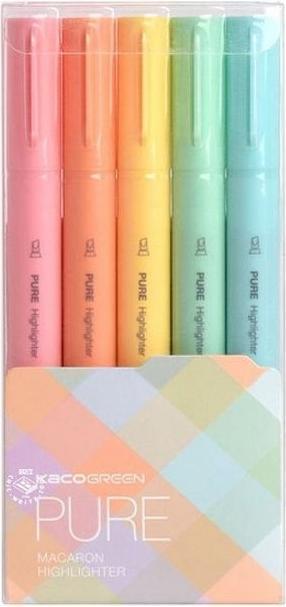 Actual product image Kaco Pure Macaron Highlighter (Multicoloured, 4 mm, 5 x)