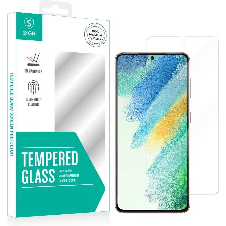 SIGN Screen Protector Tempered Glass Samsung Galaxy S23 (Samsung Galaxy S23), Pellicola protettiva smartphone