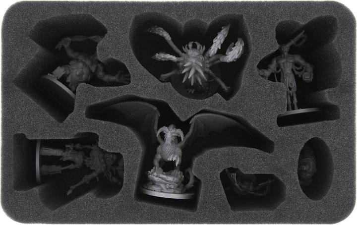 Actual product image Feldherr TRA30 - Transporter for Descent: Journey into Darkness 2nd Edition - all miniatures