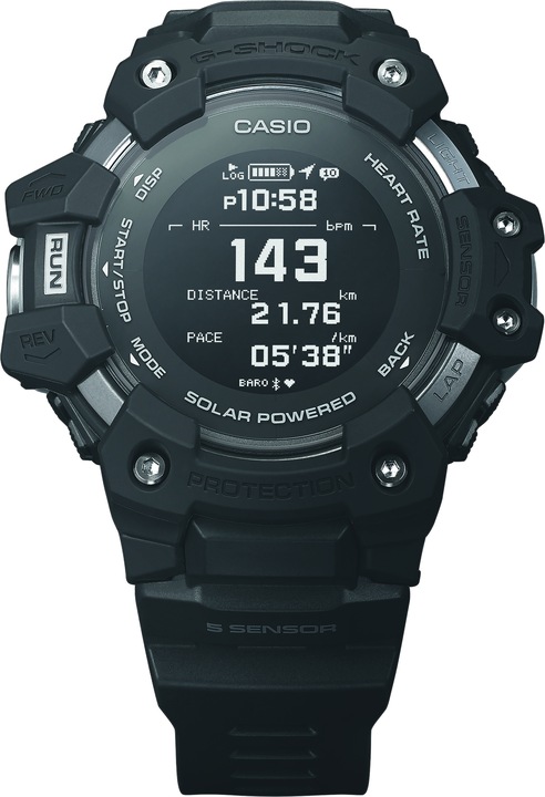Produktbild G-Shock GBD-H1000-1 (Chronograph, Lünette drehbar, Schrittzähler, Digitaluhr, 55 mm)