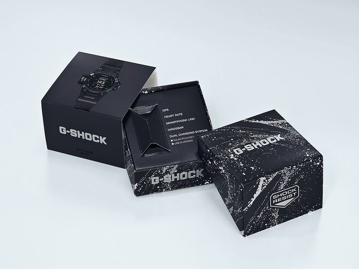 Produktbild G-Shock GBD-H1000-1 (Chronograph, Lünette drehbar, Schrittzähler, Digitaluhr, 55 mm)