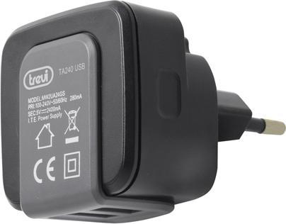 Trevi TA 240 USB 2400 mA 2xUSB POWER SUPPLY