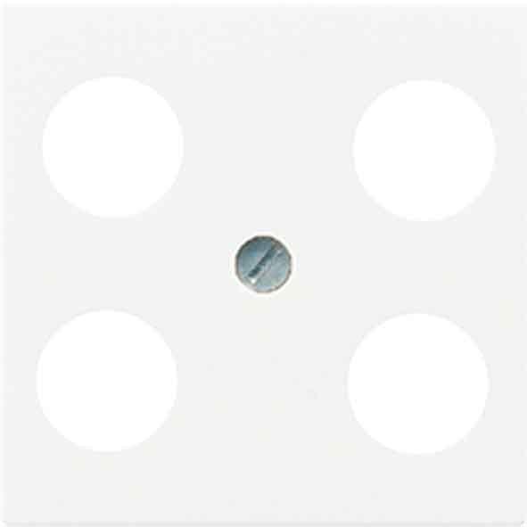 Actual product image JUNG Central plate Sat/TV/Radi AS cws glz A561-4SAT1