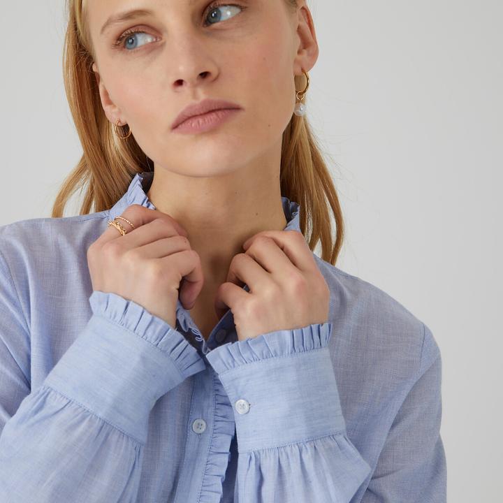 Produktbild La Redoute Collections Bluse mit langen Ärmeln (38)