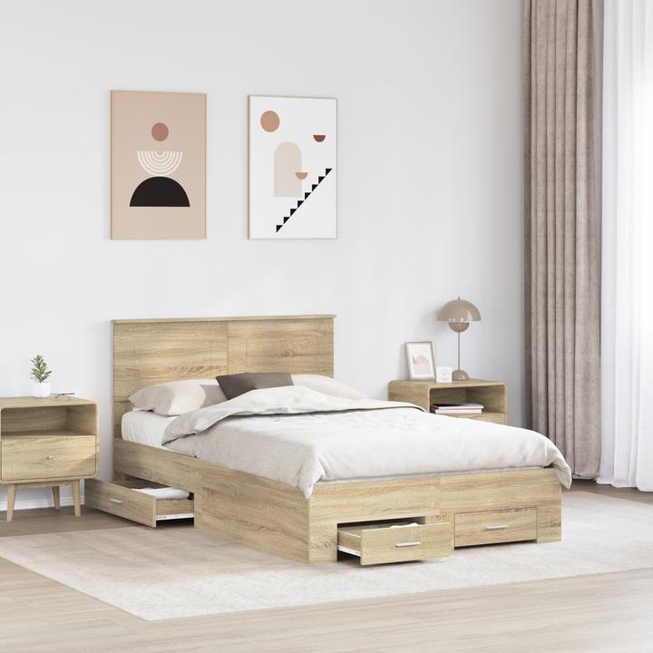 Actual product image vidaXL Bettrahmen (120 x 200 cm)