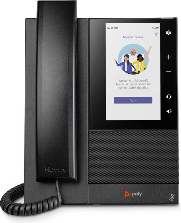 Actual product image HP Poly CCX 505 BMP MS PoE-e