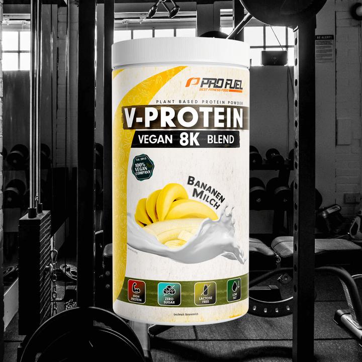 Image du produit ProFuel Mélange de protéines V 8K (Lait de banane, 1 x, 750 g)