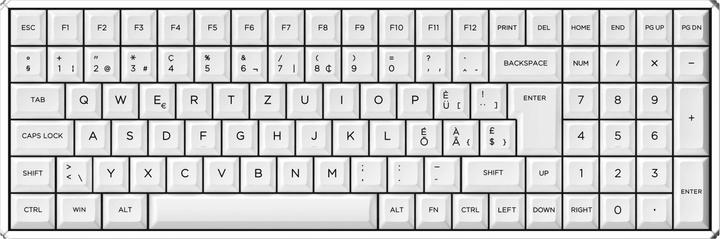 Iqunix F96 KAT (CH, Filaire, Sans fil)