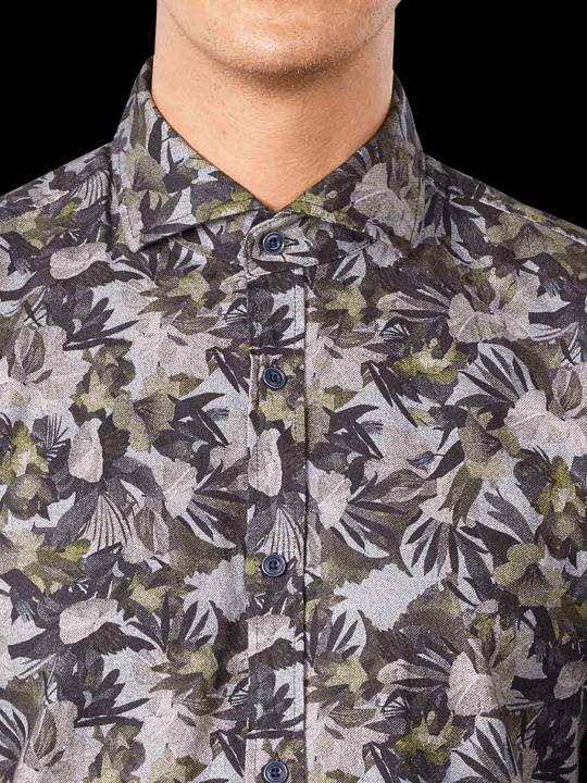 Produktbild Joop! Jeans Long Sleeve Hanjo Shirt Cotton Medium Grey (L)