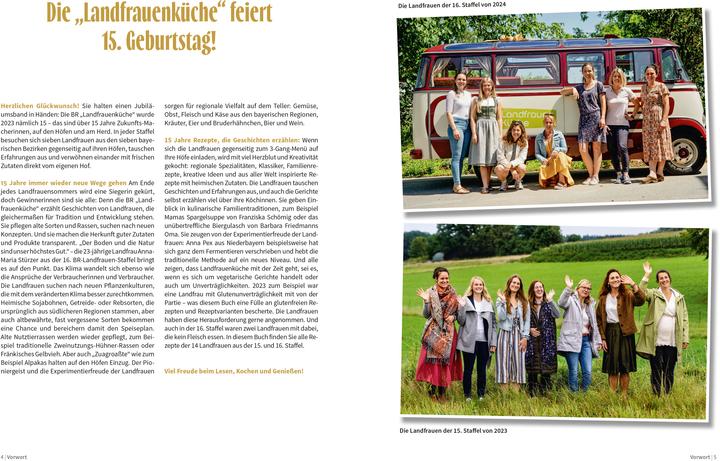 Actual product image Landfrauenküche Band 8 (German, The Countrywomen, 2024)