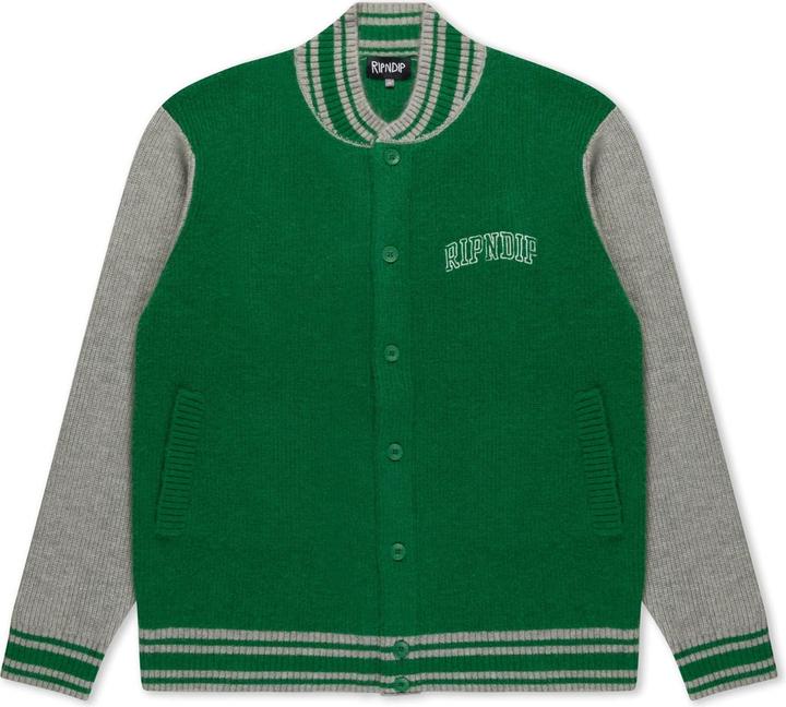 Produktbild RipnDip Team Spirit Varsity Cardigan (M)