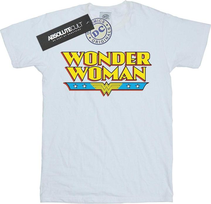 Image du produit - T-shirt WONDER WOMAN TEXT LOGO - Femme (L)
