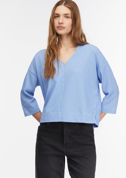 Produktbild Comma Strukturierter Sweatshirt in Bicolor (32, 36)